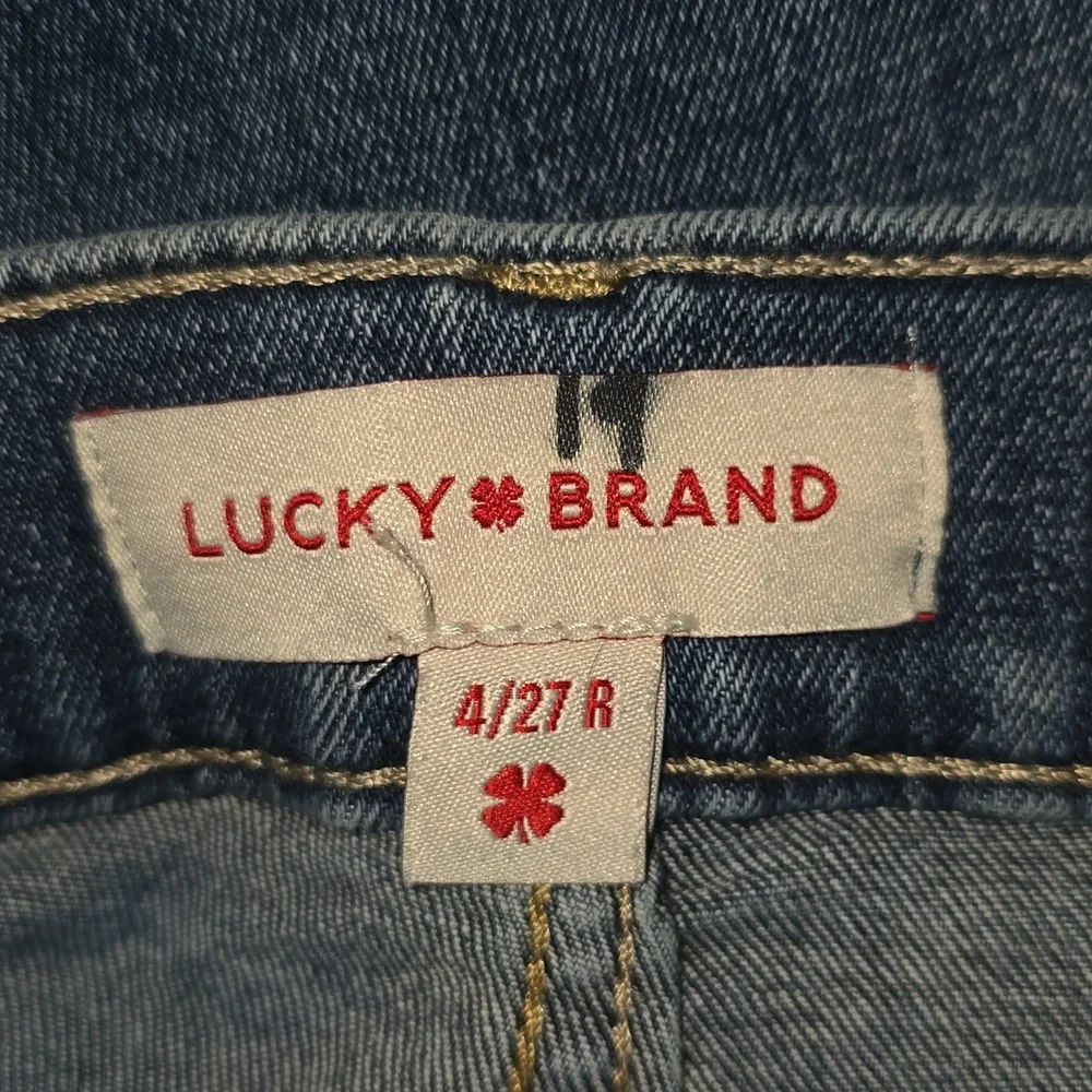 Lucky Brand Women's Size 4 Straight Leg Blue Jeans